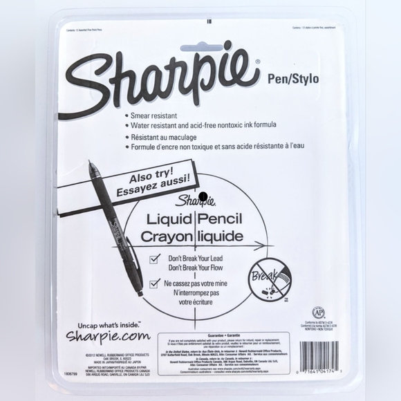 2 Sharpie Pen Stylo Fine Point Pen Sets (16 Pens Total) New - Picture 4 of 7